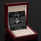 To My Wonderful Wife, My Partner in Everything - Forever Love Necklace