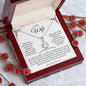 To My Wife, My Anchor and My Compass - Eternal Hope Necklace