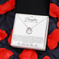 To My Daughter - Lucky In Love Necklace