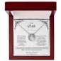 To My Wife, The Reason I Believe in Love - Lucky In Love Necklace