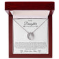 To My Daughter - Lucky In Love Necklace