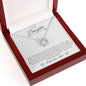 To My Daughter - Lucky In Love Necklace