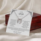 To My Wife, The Reason I Believe in Love - Lucky In Love Necklace