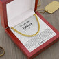 To My Incredible Father, Cuban link Chain