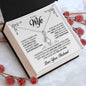 To My Darling Wife – Infinity Embrace Necklace
