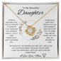 I Love You, Mom <3 - Love knot Necklace