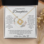 I Love You, Mom <3 - Love knot Necklace