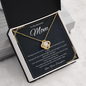 I Will Love You Forever - Love knot Necklace