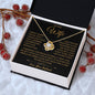 To My Amazing Wife, The Light of My Life - Love Knot Necklace