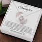 I Love You Endlessly - Love knot Necklace