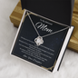 I Will Love You Forever - Love knot Necklace