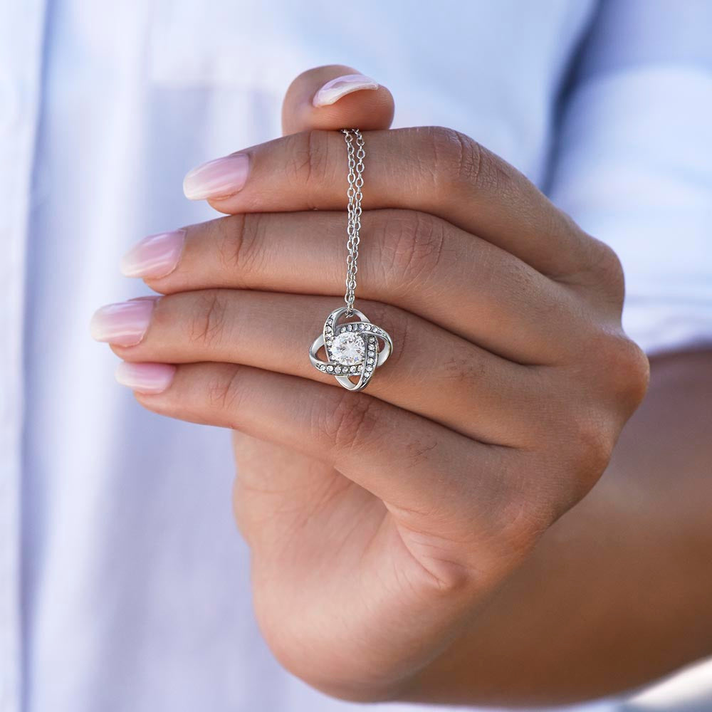 Love, Your Dad <3 - Love knot Necklace