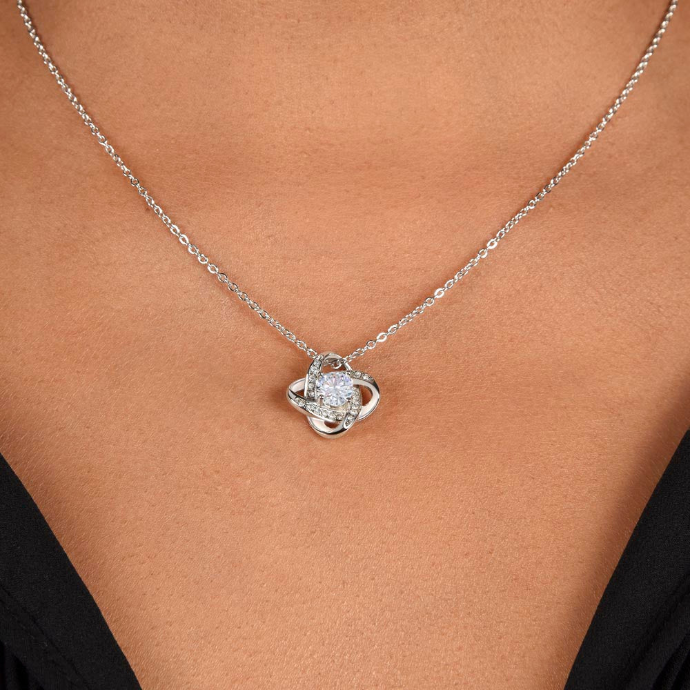 Love, Your Dad <3 - Love knot Necklace