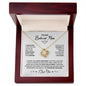 I Love You - Love knot Necklace