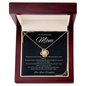 I Will Love You Forever - Love knot Necklace