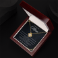 I Will Love You Forever - Love knot Necklace