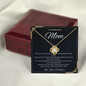 I Will Love You Forever - Love knot Necklace