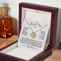 I Love You - Love knot Necklace