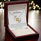 I Love You Endlessly - Love knot Necklace