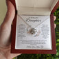 I Love You, Mom <3 - Love knot Necklace