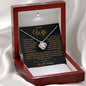To My Amazing Wife, The Light of My Life - Love Knot Necklace