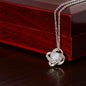 I Love You - Love knot Necklace