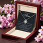 I Will Love You Forever - Love knot Necklace