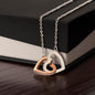 I Love You, Dad <3 - Interlocking Hearts