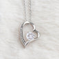 To My Beautiful Wife, My Forever Love - Forever Love Necklace