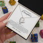 To my Beautiful Daughter - Forever Love Necklace