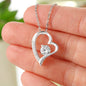 To My Beautiful Wife, My Forever Love - Forever Love Necklace