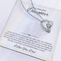 To my Beautiful Daughter - Forever Love Necklace