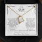 To My Precious Wife, My Greatest Gift - Forever Love Necklace