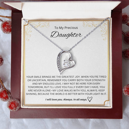 I Will Love You Always In All Ways - Forever Love Necklace