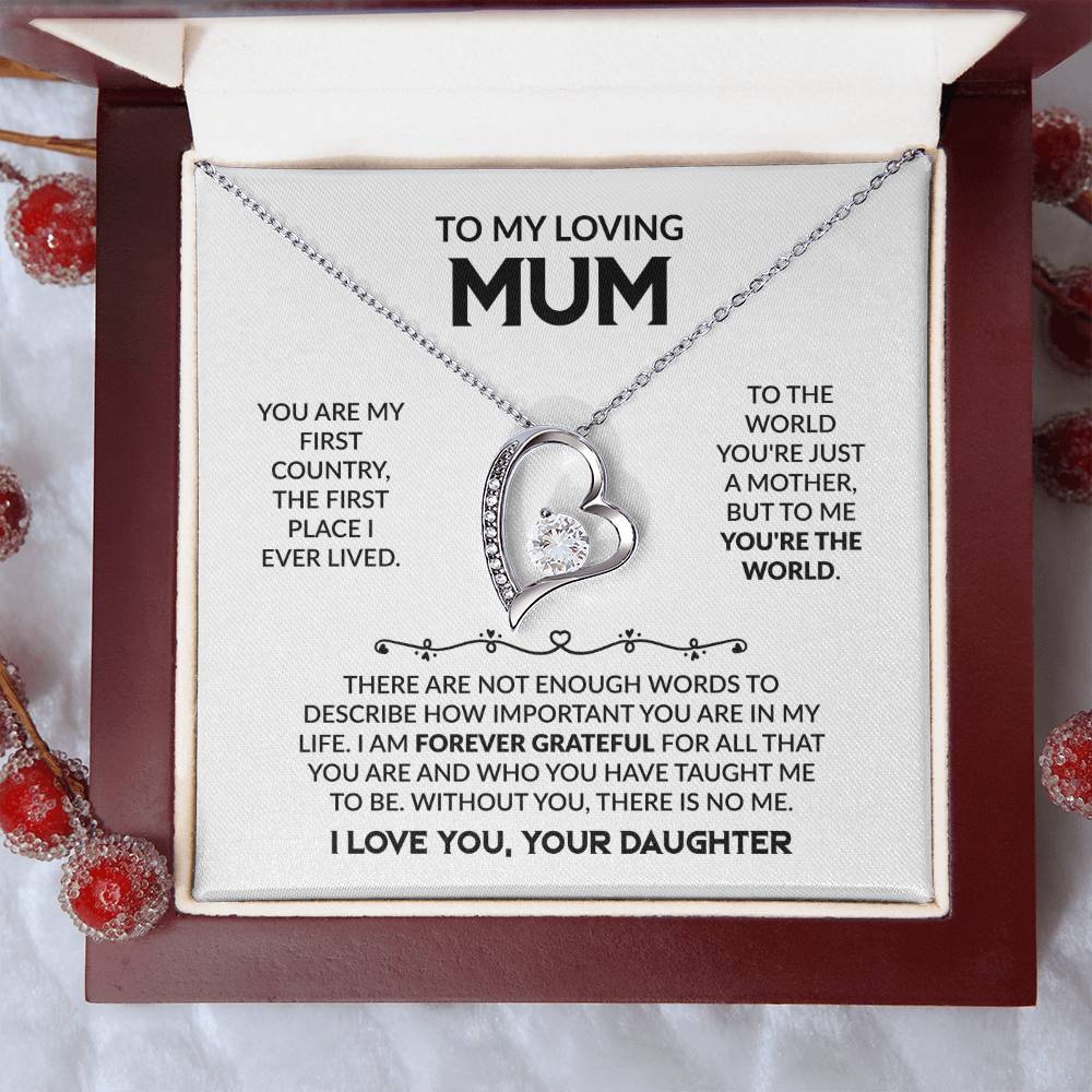 To My Loving Mum _ Daughter & Mum