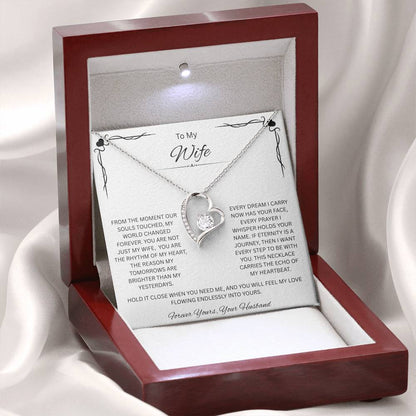 To My Precious Wife, My Greatest Gift - Forever Love Necklace