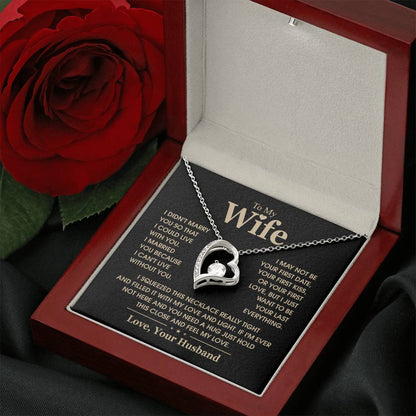 To My Wife, The Love Of My Life - Forever Love Necklace