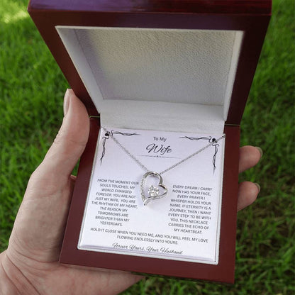 To My Precious Wife, My Greatest Gift - Forever Love Necklace