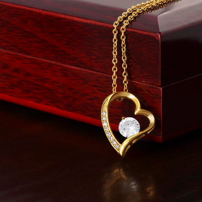 To My Wife, The Love Of My Life - Forever Love Necklace