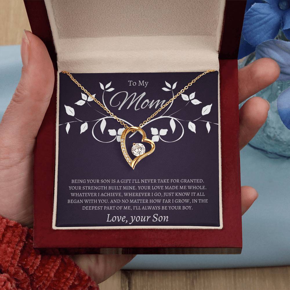To my Mom - Forever Love Necklace