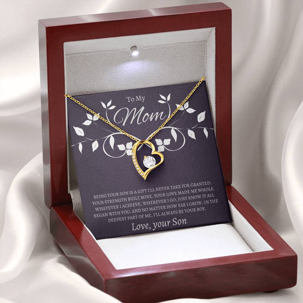 To my Mom - Forever Love Necklace