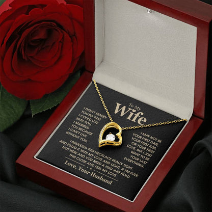 To My Wife, The Love Of My Life - Forever Love Necklace