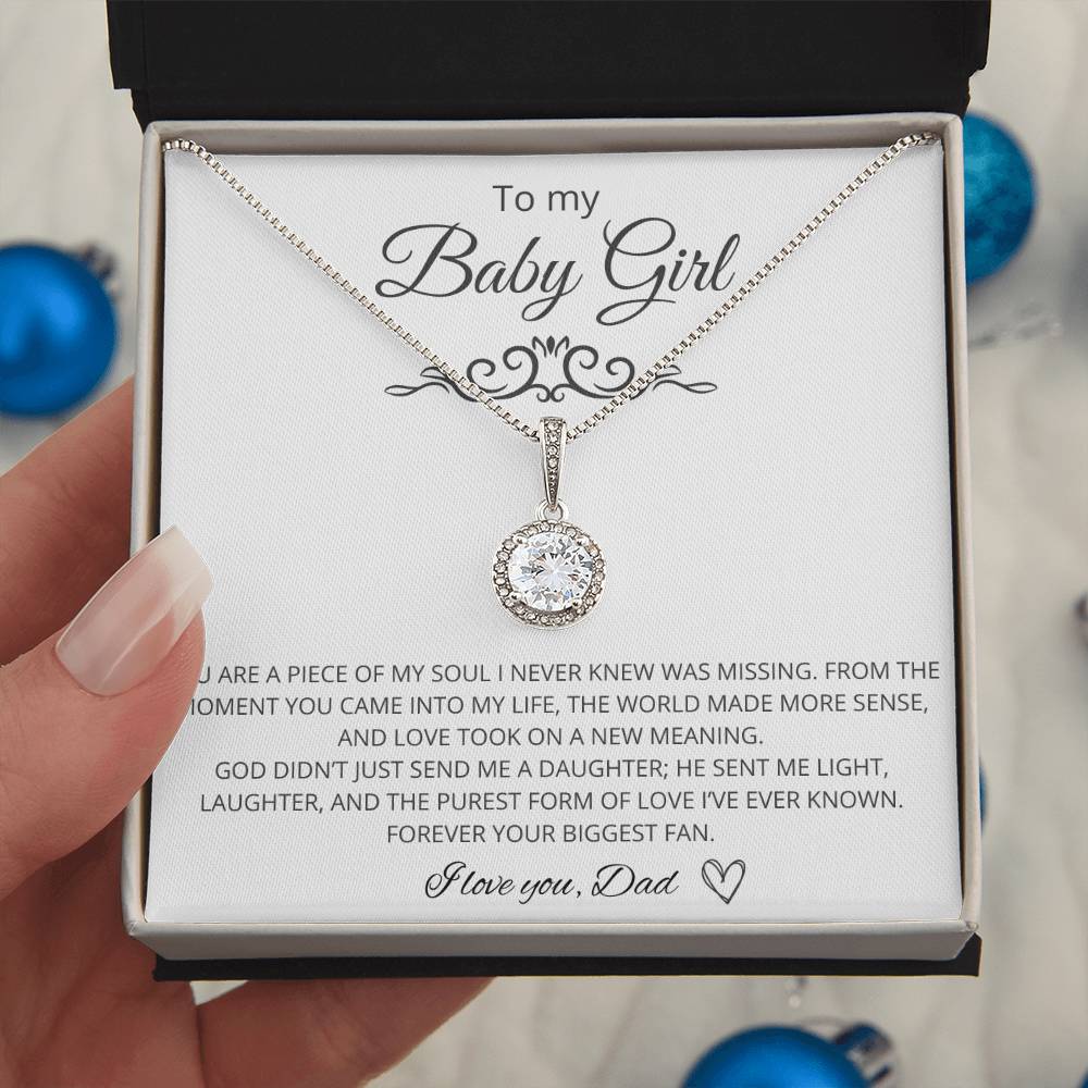 To My Baby Girl - Eternal Hope Necklace