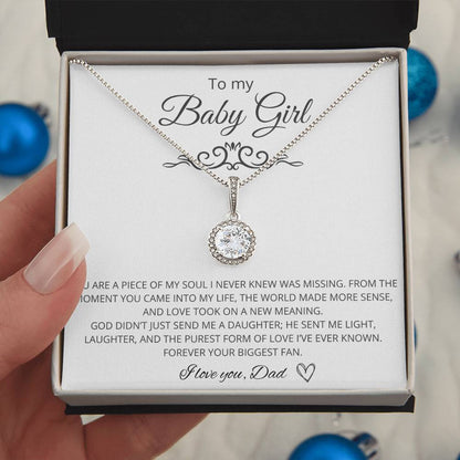 To My Baby Girl - Eternal Hope Necklace