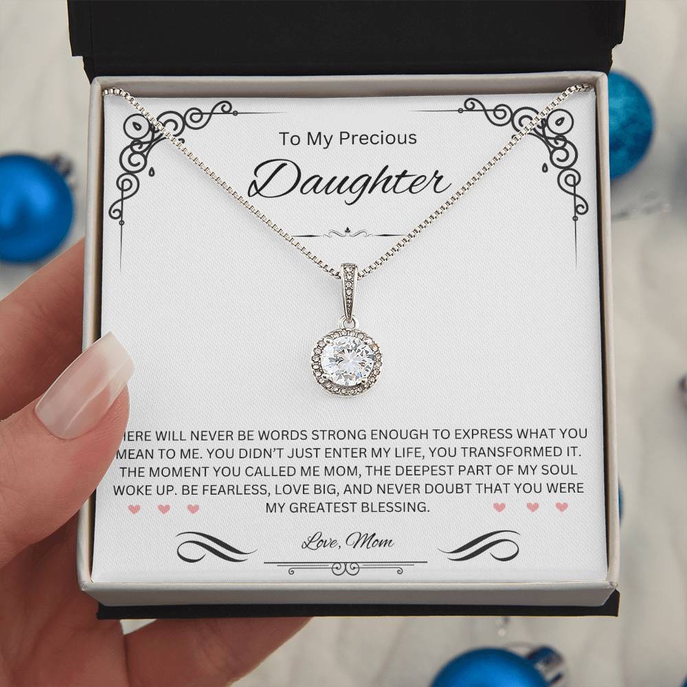 To My Precious Daughter - Eternal Hope Necklace