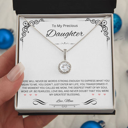 To My Precious Daughter - Eternal Hope Necklace