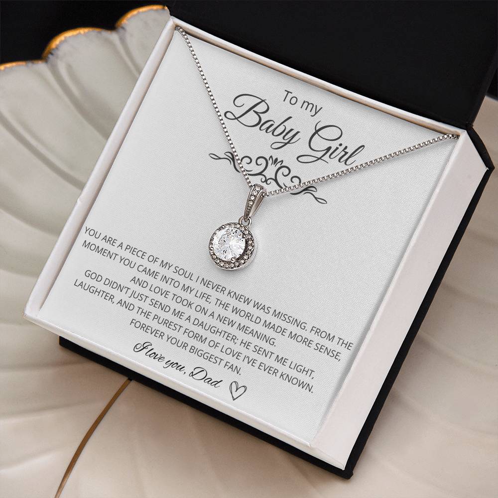 To My Baby Girl - Eternal Hope Necklace