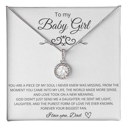 To My Baby Girl - Eternal Hope Necklace