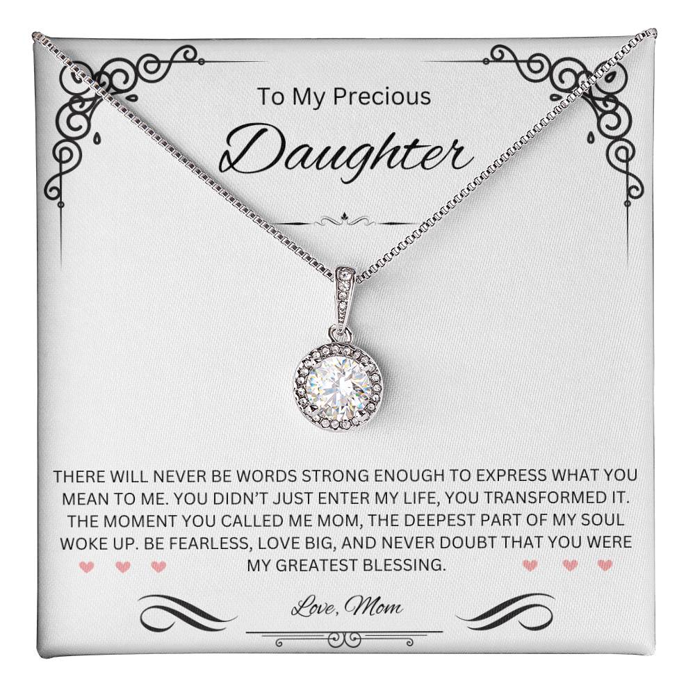 To My Precious Daughter - Eternal Hope Necklace