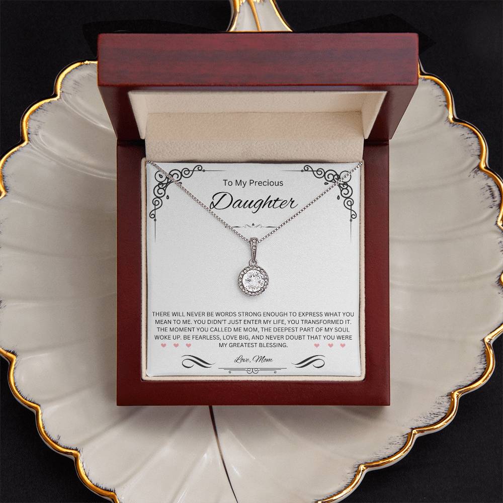 To My Precious Daughter - Eternal Hope Necklace